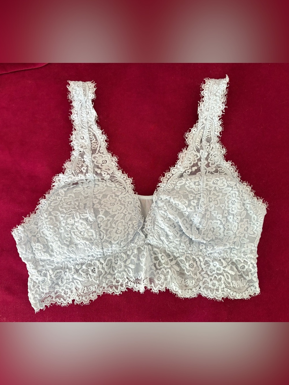 Aerie Lace Bralette in Light Blue